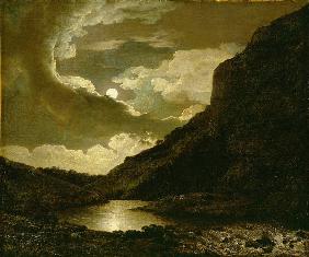 Matlock Tor by Moonlight