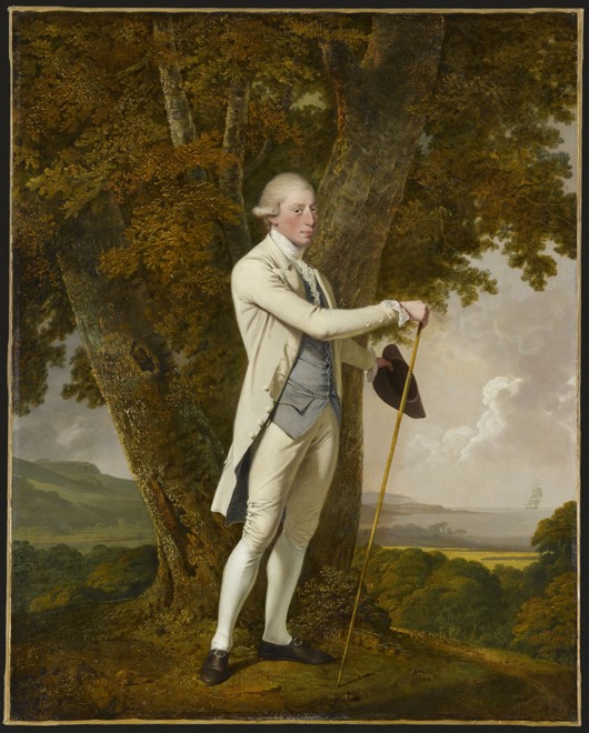 Portrait of John Milnes à Joseph Wright of Derby