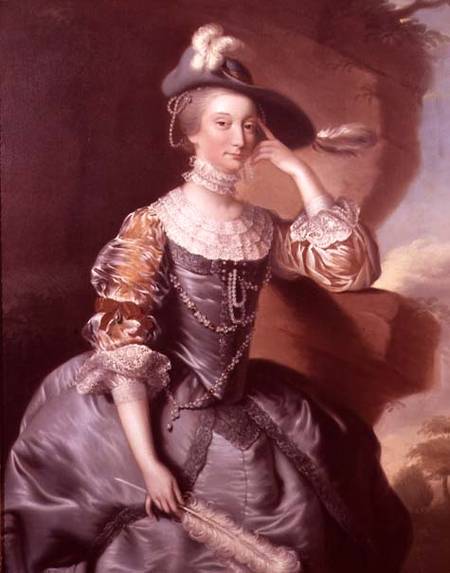Portrait of Mrs Anne Carver à Joseph Wright of Derby