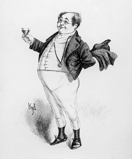 Mr. Pickwick, a character from ''The Pickwick Papers'' Charles Dickens à Joseph Clayton (Kyd) Clarke