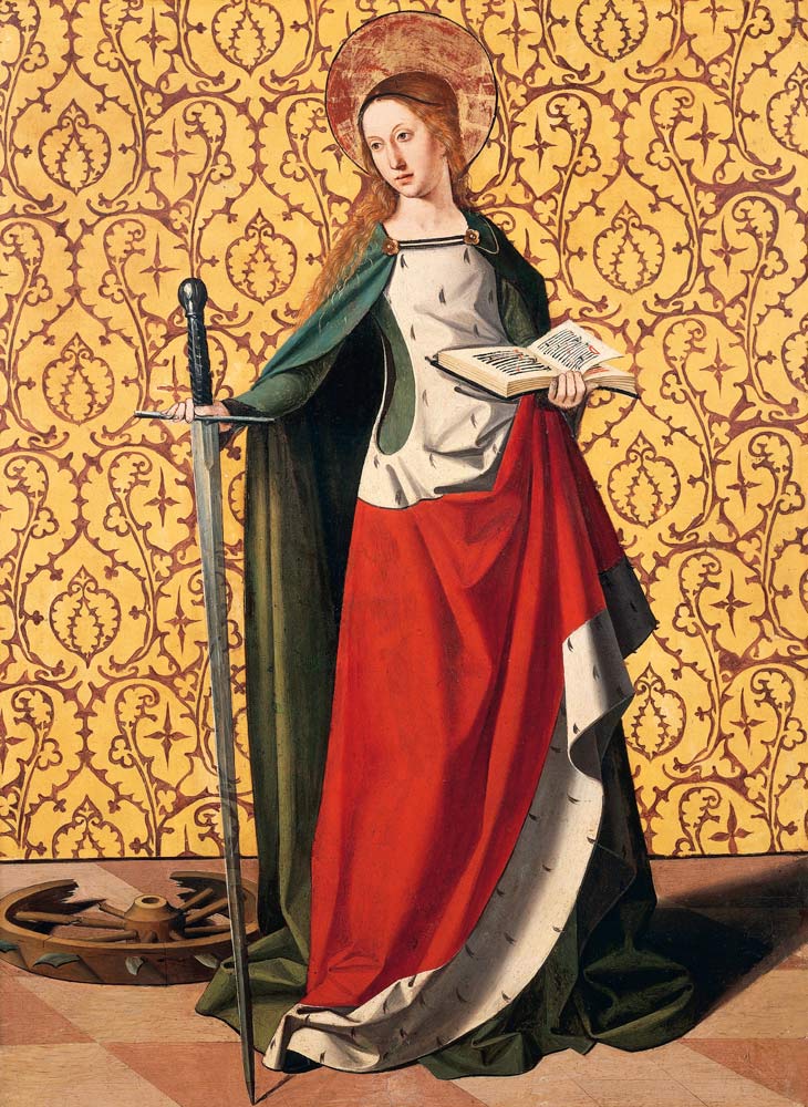 St. Catherine of Alexandria à Josse Lieferinxe
