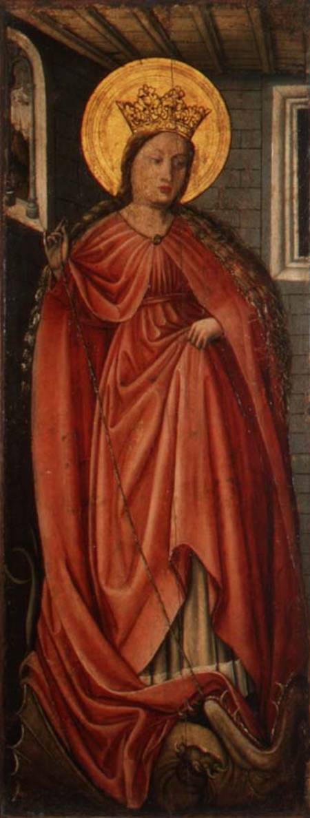 St. Margaret, right hand panel of polyptych à Jost Amman