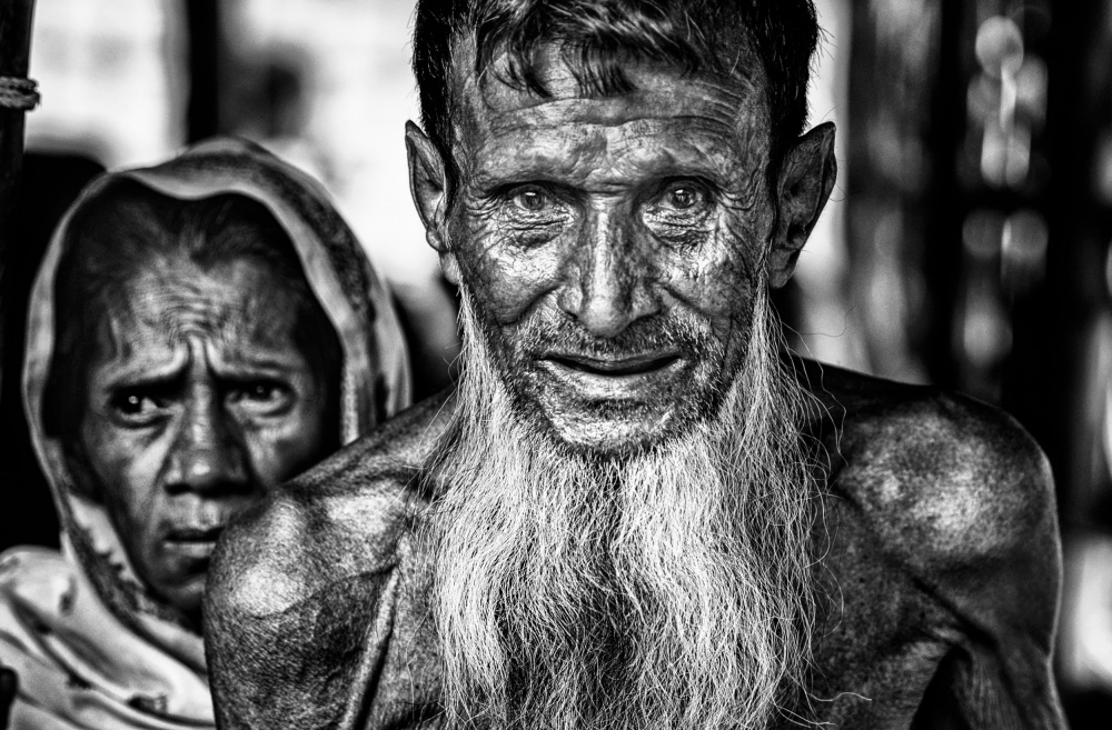 Elderly Rohingya refugee - Bangladesh à Joxe Inazio Kuesta Garmendia