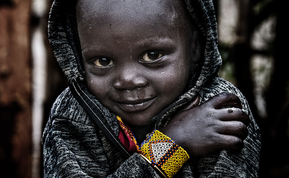 Surma tribe child - Ethiopia à Joxe Inazio Kuesta Garmendia