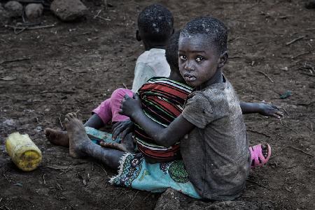 Pokot tribe children - Kenya