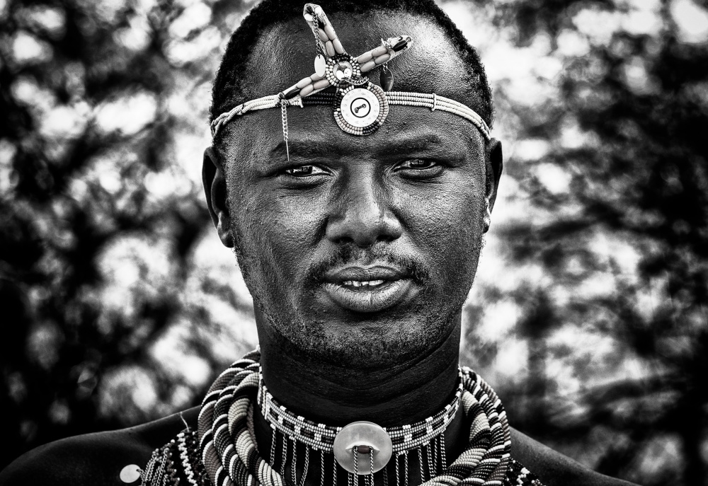 Ilchamus tribe man - Kenya à Joxe Inazio Kuesta Garmendia