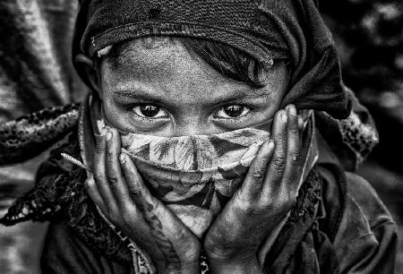 Rohingya refugee girl - Bangladesh