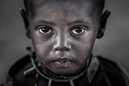 Samburu trbe child-III - South Sudan