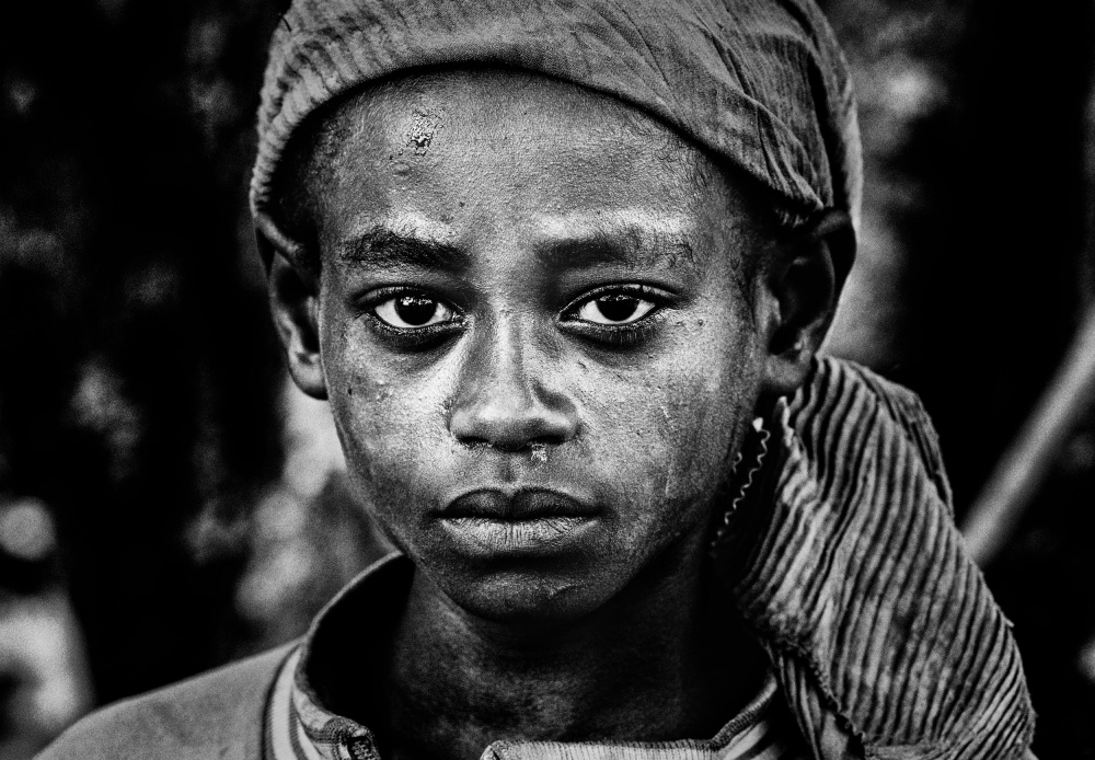 Surmi tribe boy-Kenya à Joxe Inazio Kuesta Garmendia