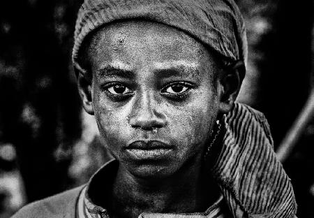 Surmi tribe boy-Kenya