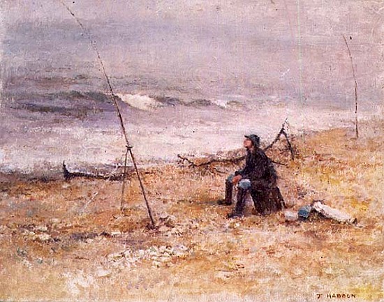 Fisherman on the Shore  à Joyce  Haddon