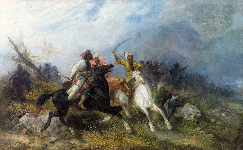 Caucasian Battle à Jozef Brandt