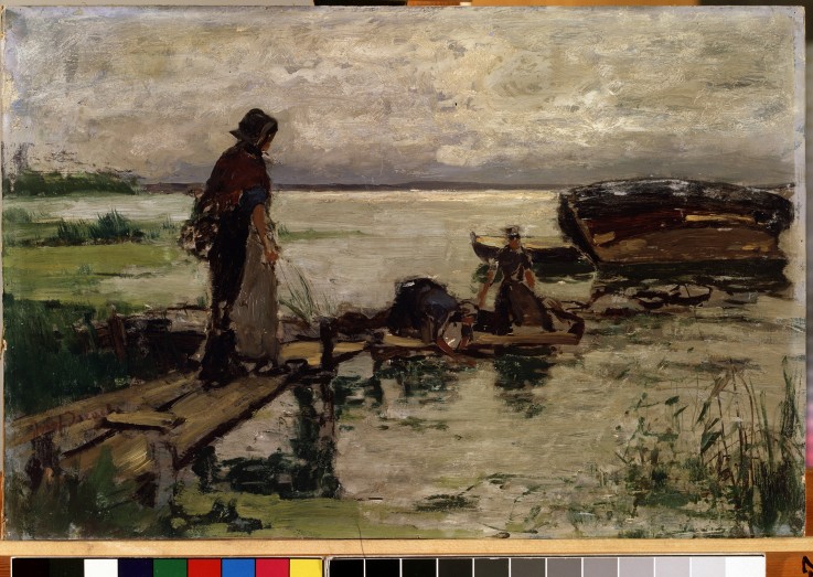 At the seashore à Jozef Israels