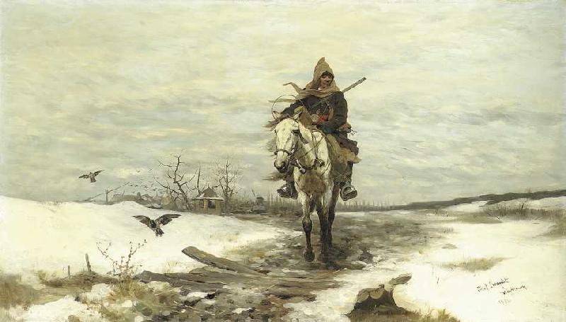 Der einsame Jäger à Jozef von Brandt