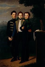 Les trois frères à József Czauczik
