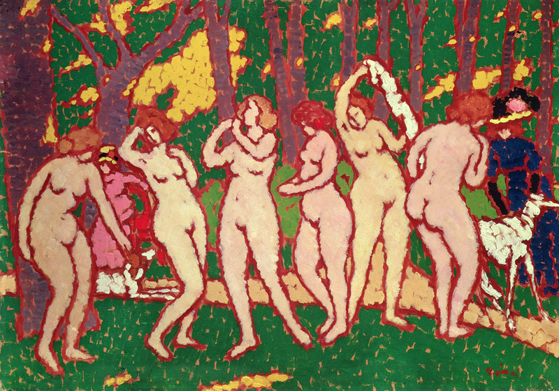 Nudes in a Park à József Rippl-Rónai