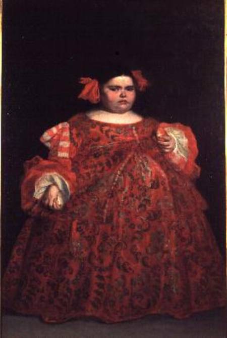 Eugenia Martinez Vallejo, called La Monstrua à Juan Carreno de Miranda