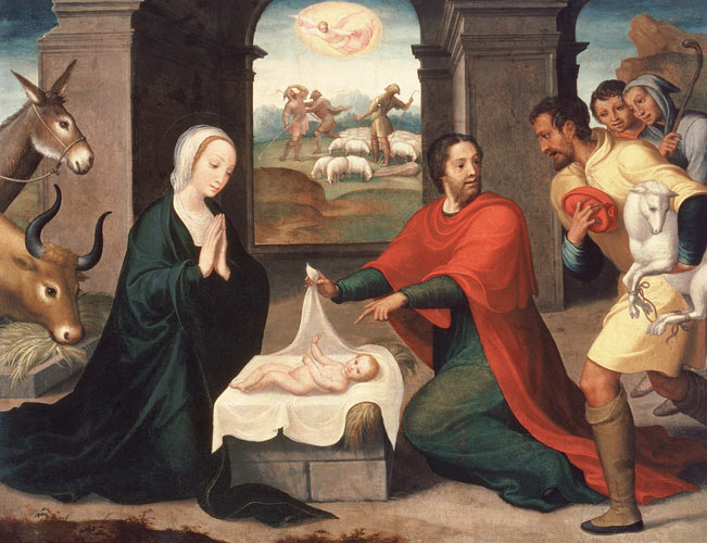 The Adoration of the Shepherds à Juan Correa de Vivar