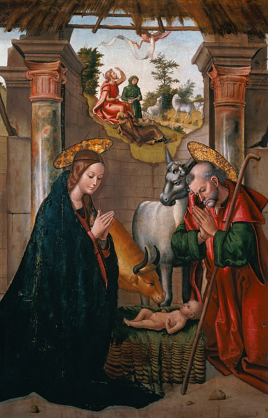 La Naissance du Christ à Juan de Borgoña