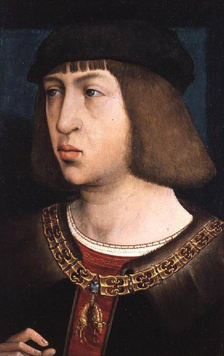 Philip I of Spain (1478-1506), son of Maximilian I (1459-1519) and Maria of Burgundy (1457-82) à Juan de Flandes