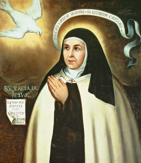 St. Theresa of Avila (1515-82) à Juan de la Miseria