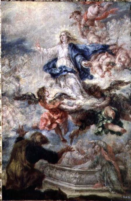 Assumption of the Virgin Mary à Juan de Valdes Leal