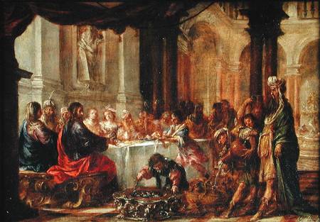 The Marriage at Cana à Juan de Valdes Leal