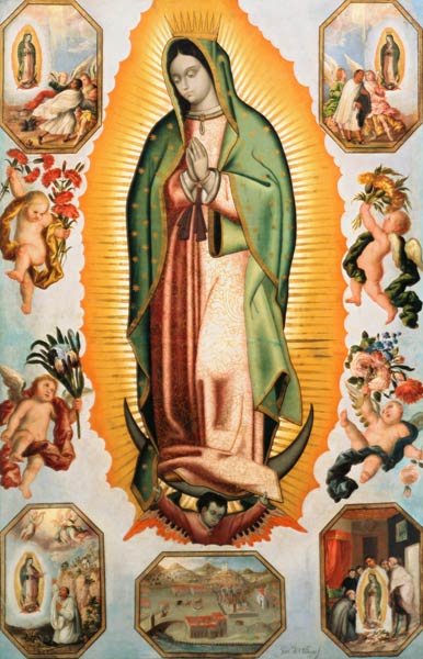 The Virgin of Guadalupe à Juan de Villegas