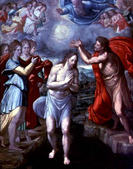 The Baptism of Christ à Juan Fernandez de Navarrete