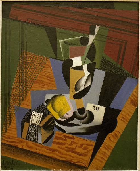 The Tabacco Packet à Juan Gris