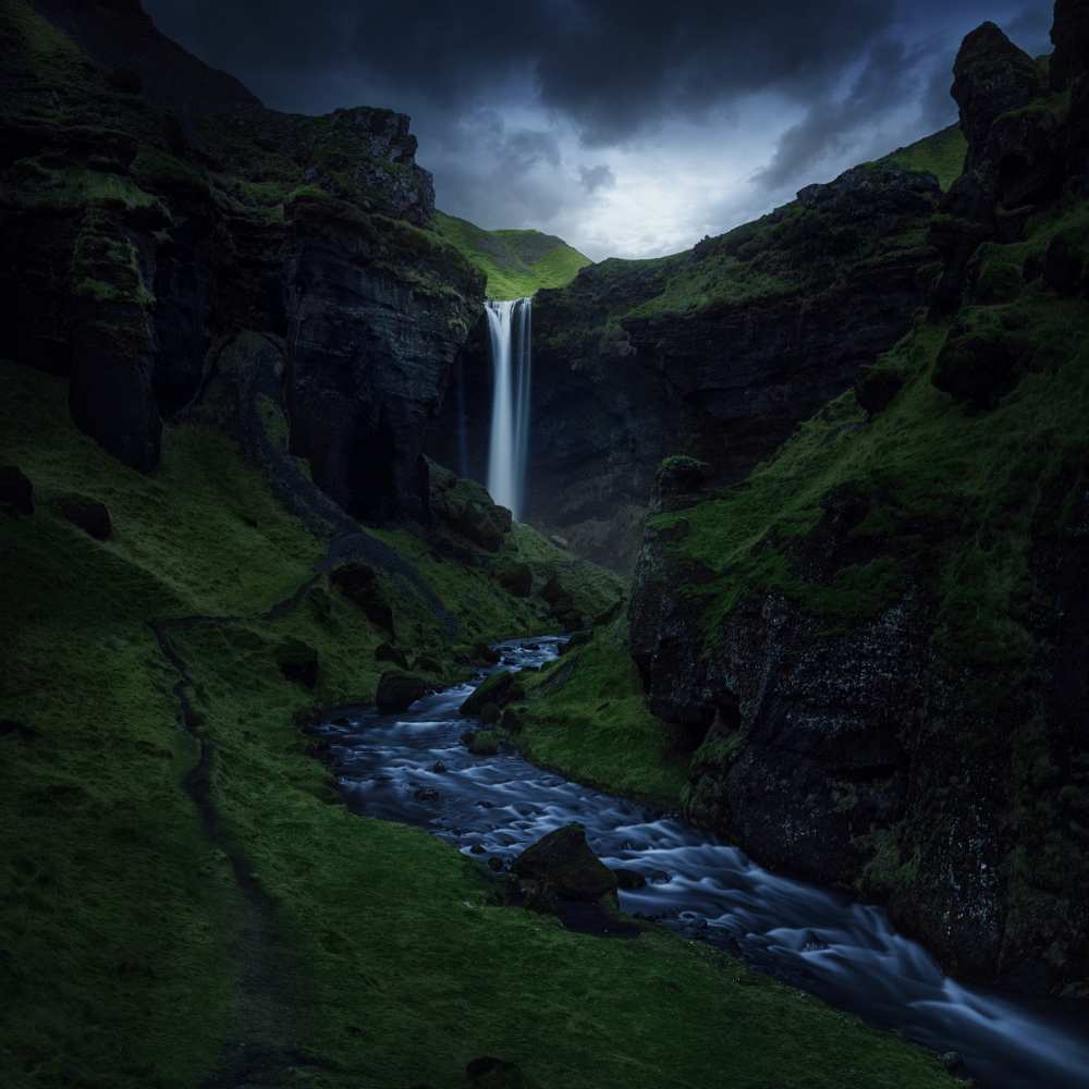 Kvernufoss à Juan Pablo de