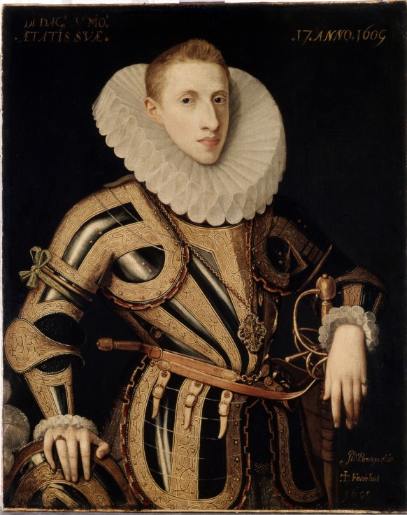 Portrait of Don Diego de Villamayor à Juan Pantoja de la Cruz