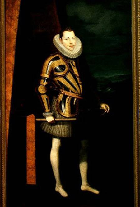 Philip III (1578-1621) King of Spain à Juan Pantoja de la Cruz