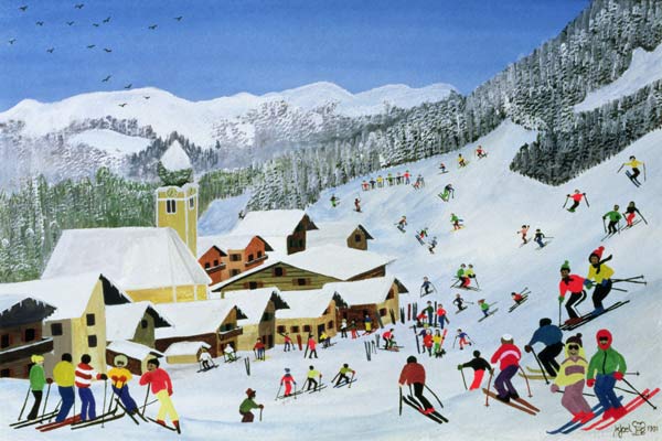 Ski Whizzz!, 1991  à Judy  Joel