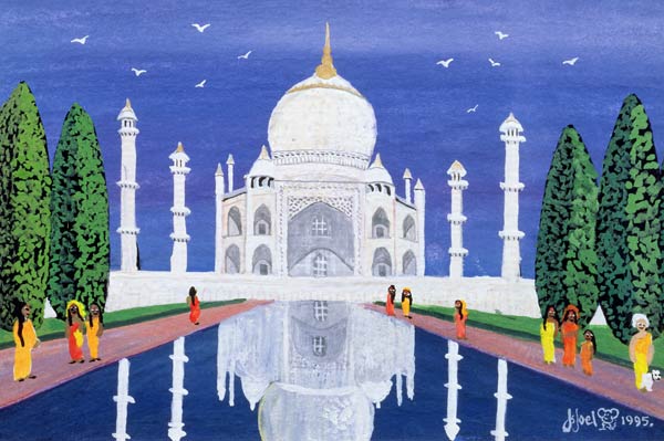 Taj Mahal, 1995 (w/c)  à Judy  Joel