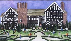 Little Moreton Hall, 1995 (w/c) 