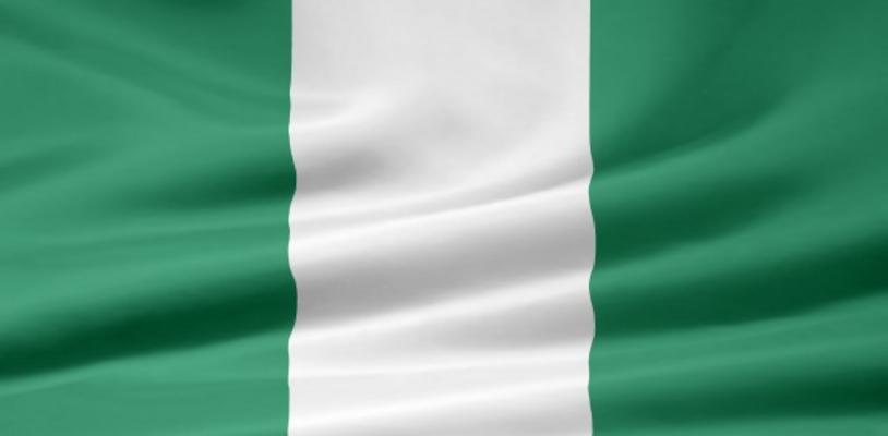 Nigerianische Flagge à Juergen Priewe