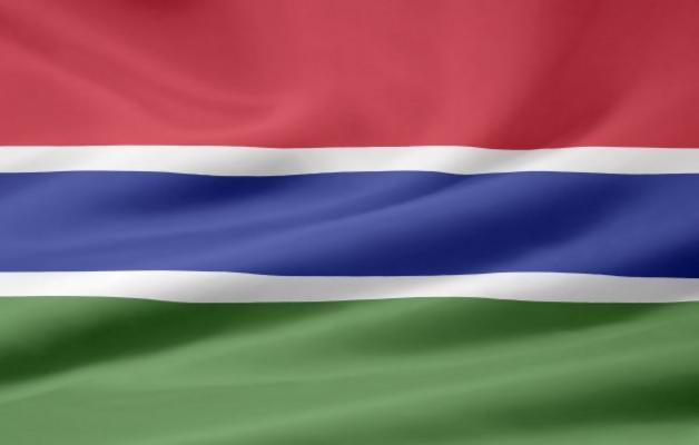 Gambische Flagge à Juergen Priewe