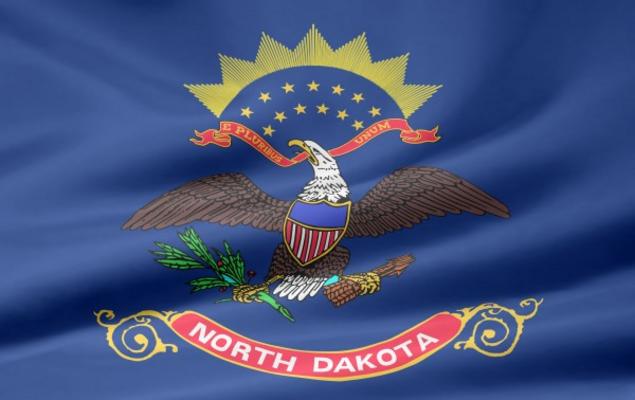 North Dakota Flagge à Juergen Priewe