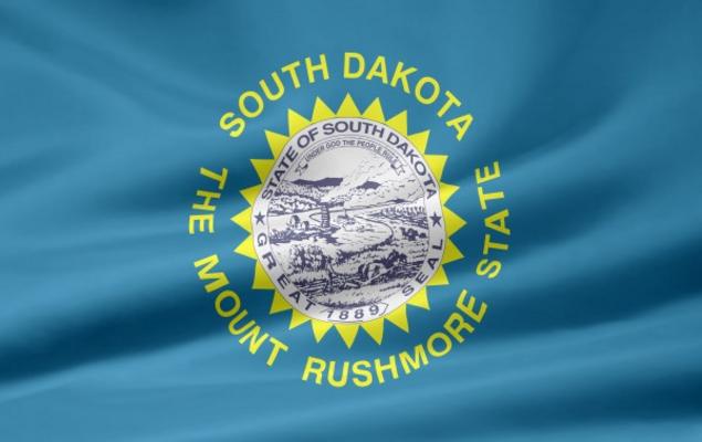 South Dakota Flagge à Juergen Priewe