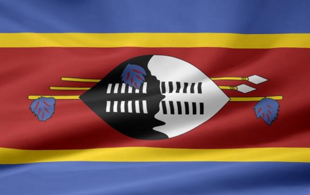 Swaziland Flagge à Juergen Priewe
