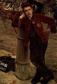 Le petit nettoyeur de souliers à Jules Bastien-Lepage