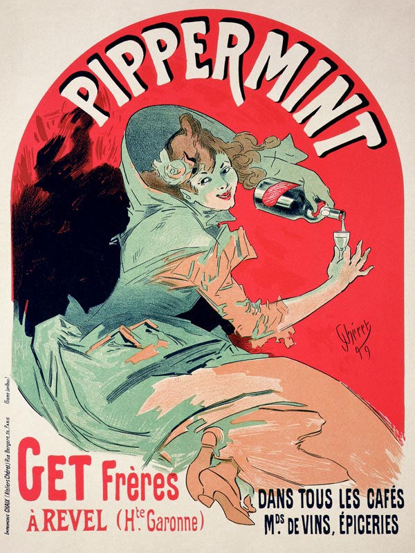 Pippermint (Advertising Poster) à Jules Chéret