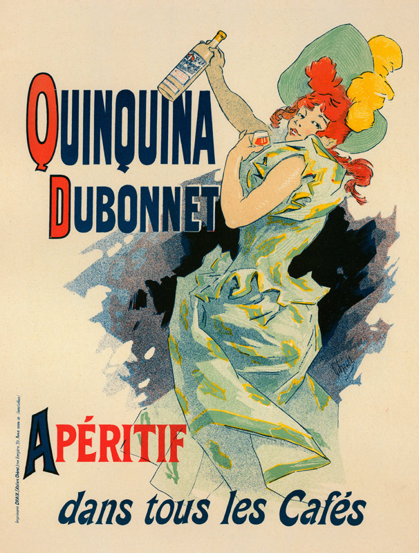 Quinquina Dubonnet (Poster) à Jules Chéret