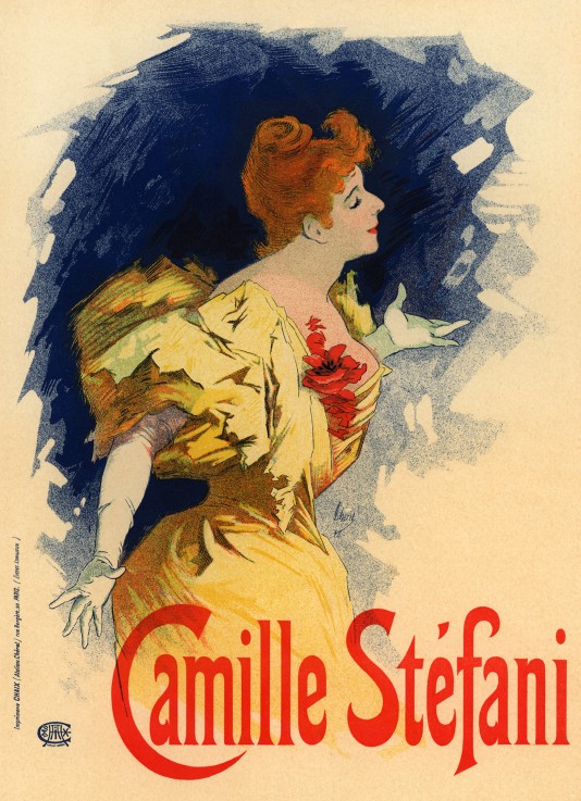 Camille Stéfani (Poster) à Jules Chéret