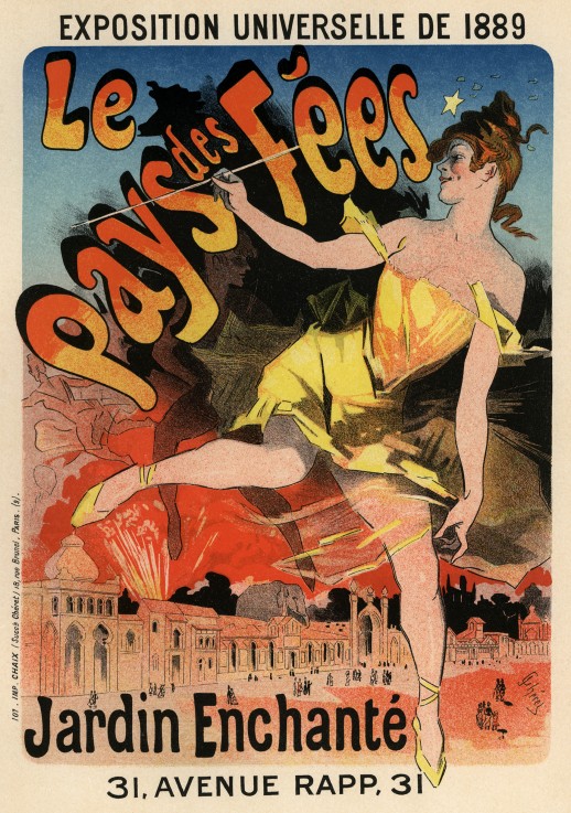 Le Pays des Fees (Poster) à Jules Chéret