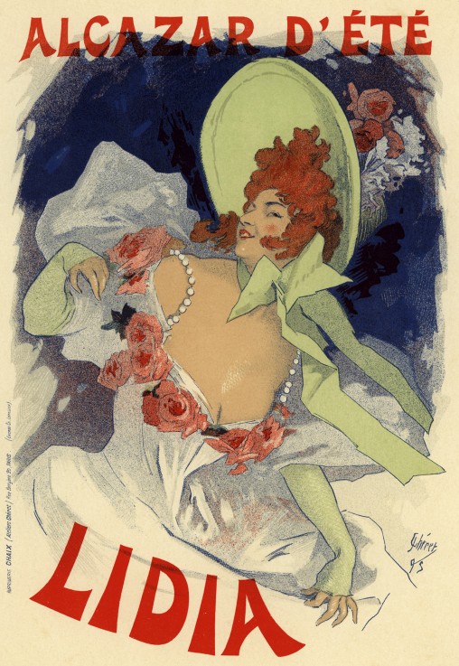 Lidia (Poster) à Jules Chéret
