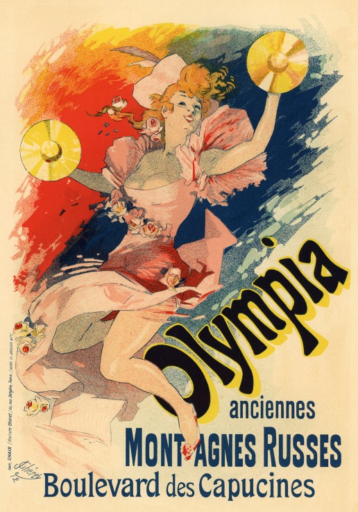 Olimpia (Poster) à Jules Chéret