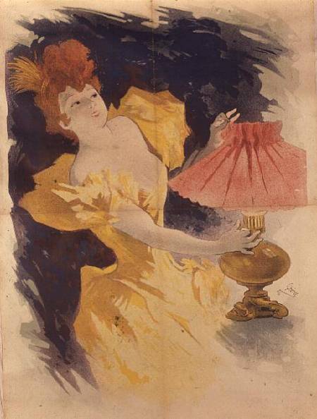 Saxoleine (Advertisement for lamp oil) à Jules Chéret