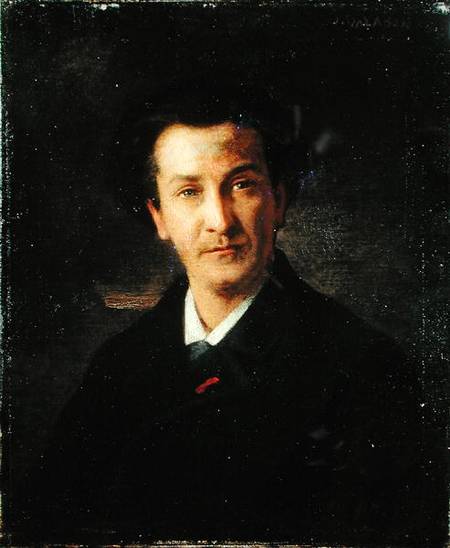 Portrait of Francois Coppee (1842-1908) à Jules Emmanuel Valadon